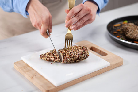 Sweet and Sour Chicken Salad - Cooked with Whirlpool's Dual Crisp function - step5