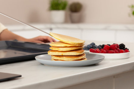 Crêpes à la citrouille et à la noix de coco sans gluten - step10