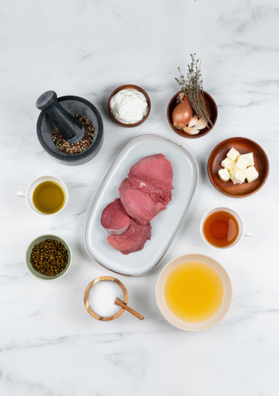 Steak au poivre ingredients