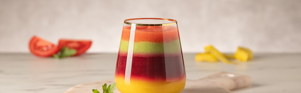 Gaspacho Vegetariano multicamadas main image