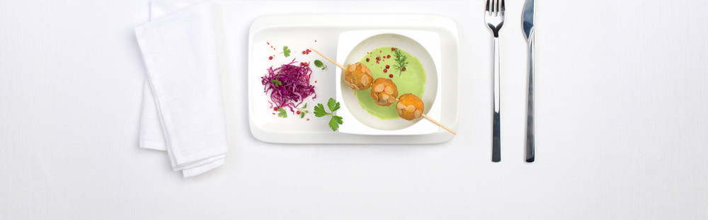 Skaldjursköttbullar med Ingefära main image