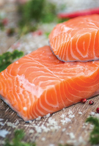 Lazacfilé spárgával ingredients