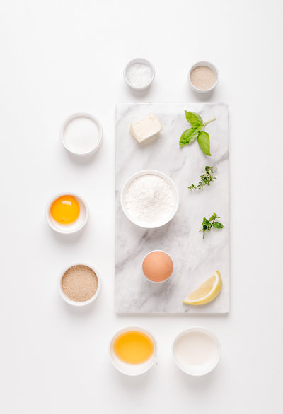 Mentával ízesített rum babák ingredients