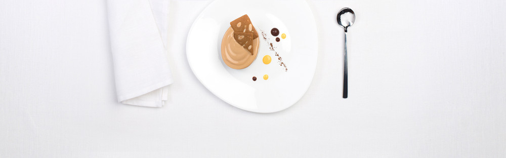 Coffee and cardamom panna cotta main image