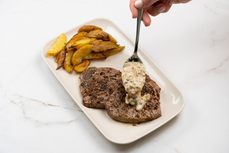 Steak au poivre - step10