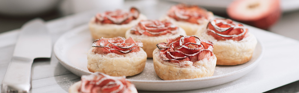 Epleroser med butterdeig main image