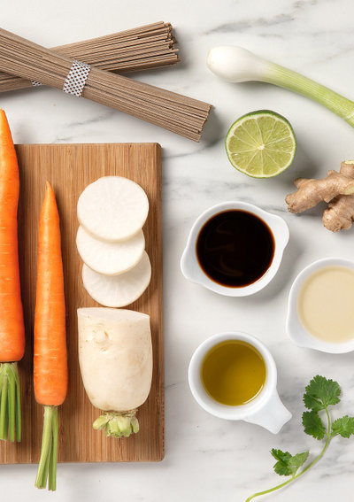 Nudle Soba ingredients