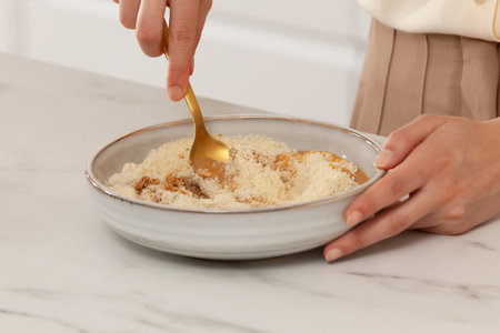 Panerad kycklingsatay med glutenfritt mandelmjöl - step4