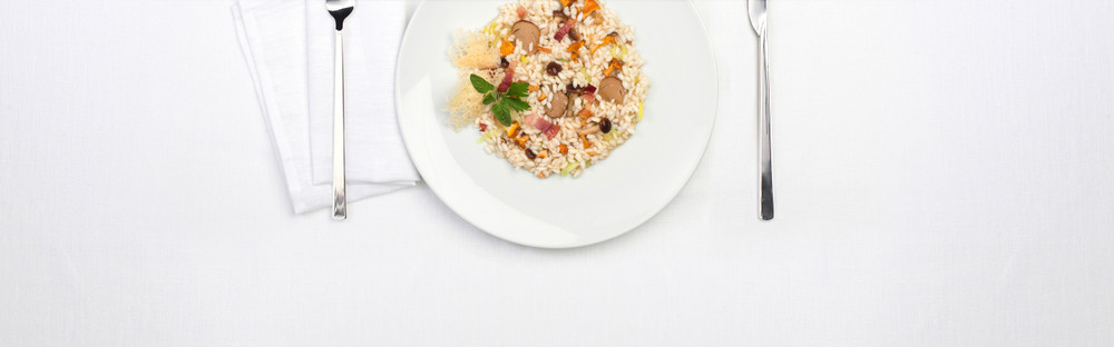 Risotto aux champignons main image