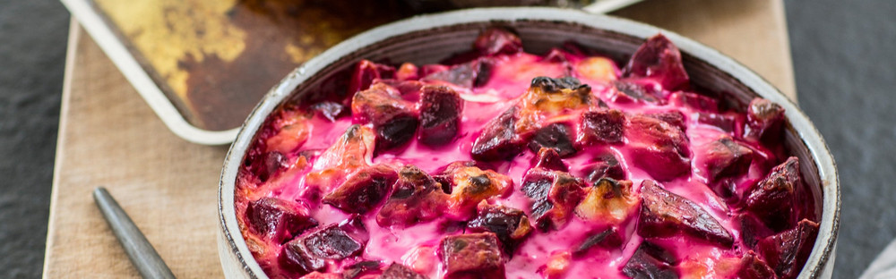 Rödbets- & chèvregratäng main image