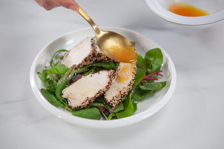 Sweet and Sour Chicken Salad - Cooked with Whirlpool's Dual Crisp function - step7