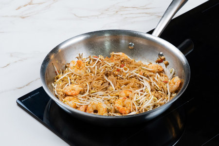 Pad thaï aux scampis - step12