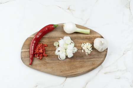 Pad thaï aux scampis - step3