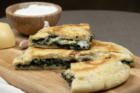 Gevulde focaccia met snijbiet - step11