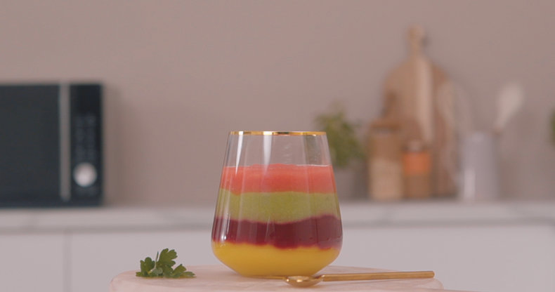 Gaspacho Vegetariano multicamadas - video cover