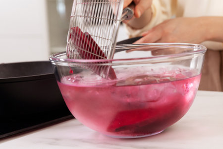 Gaspacho Vegetariano multicamadas - step11