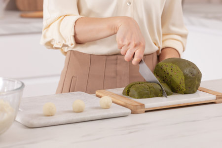 Keksići s matchom - step6