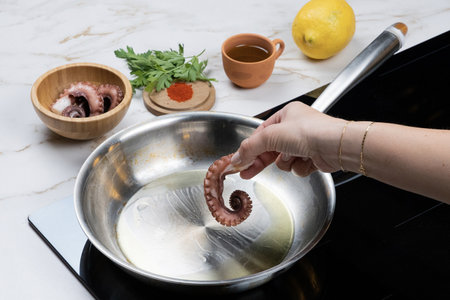 Poulpe grillé - step5