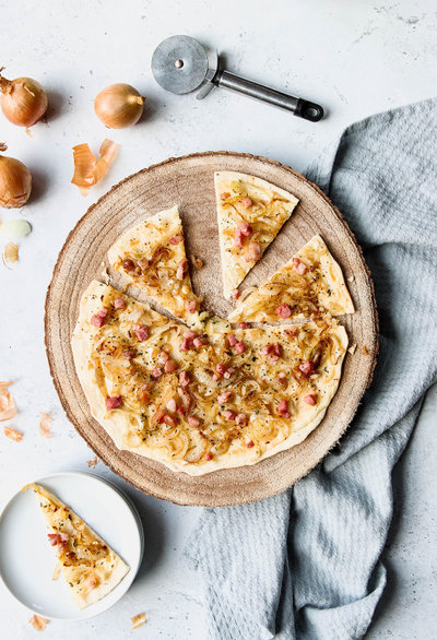 Anne-Marie’s Elzasser flammkuchen ingredients