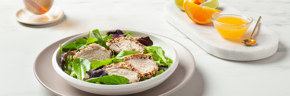 Sweet and Sour Chicken Salad - Cooked with Whirlpool's Dual Crisp function main image