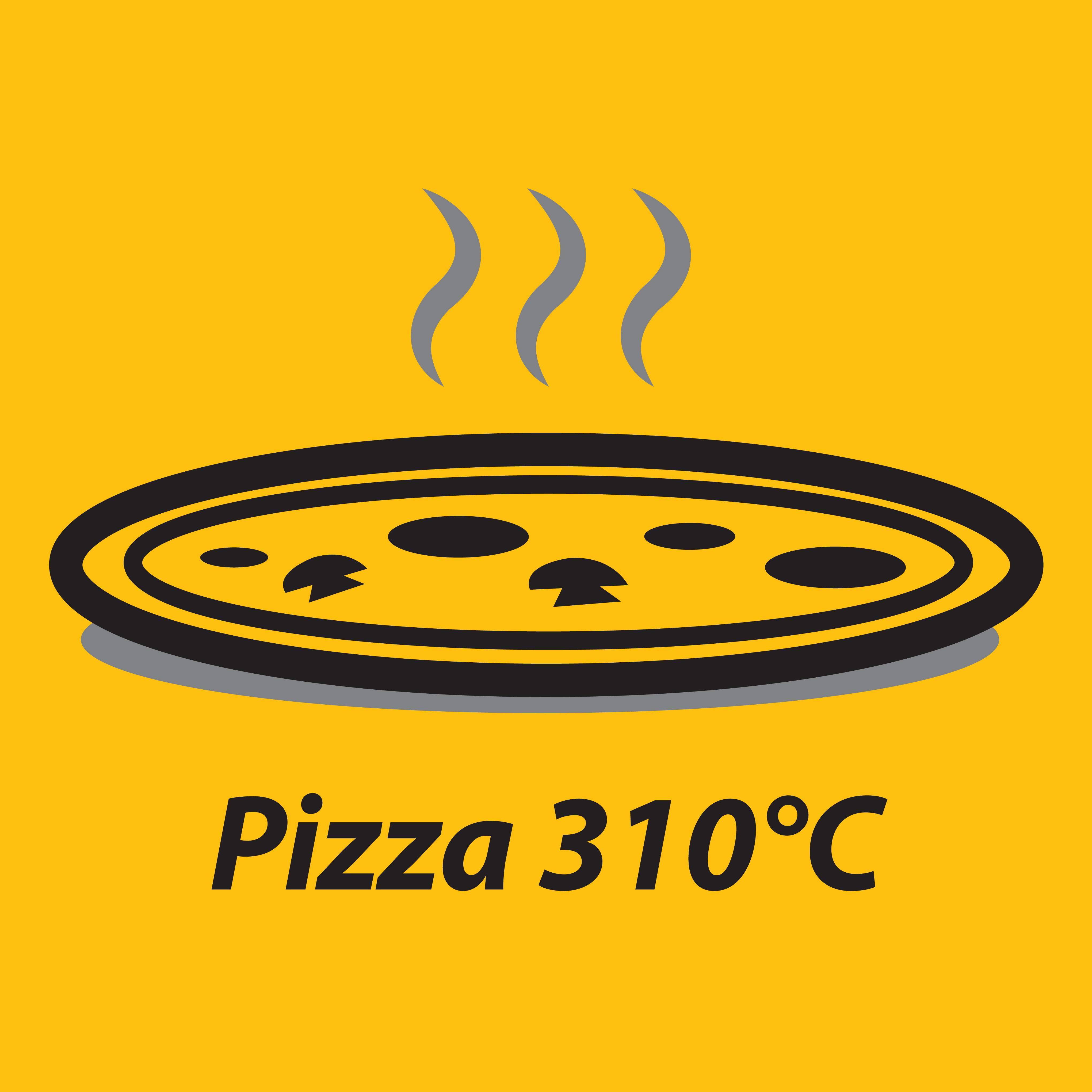 Pizza na visokoj temperaturi