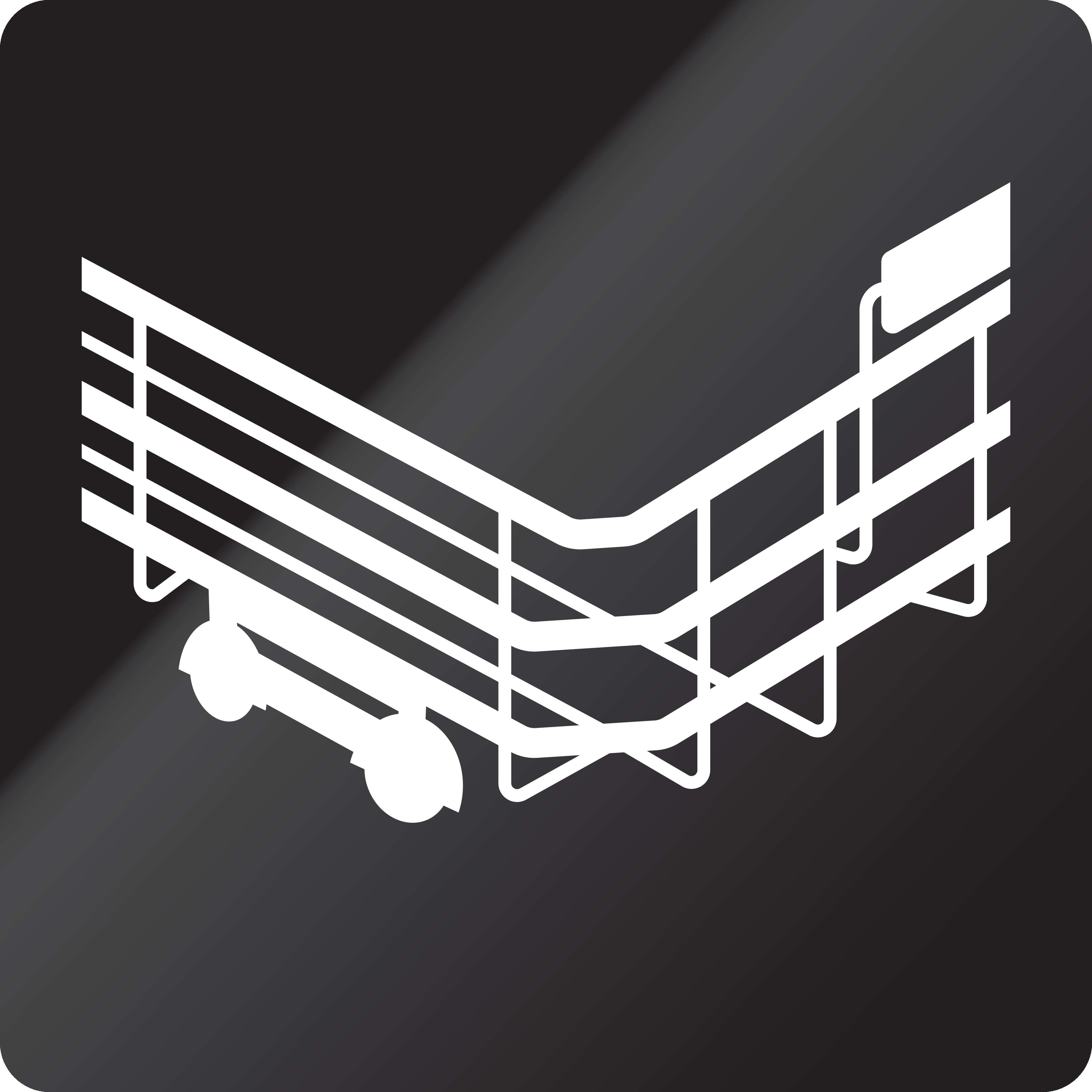 Guida del cestello facilmente maneggevole