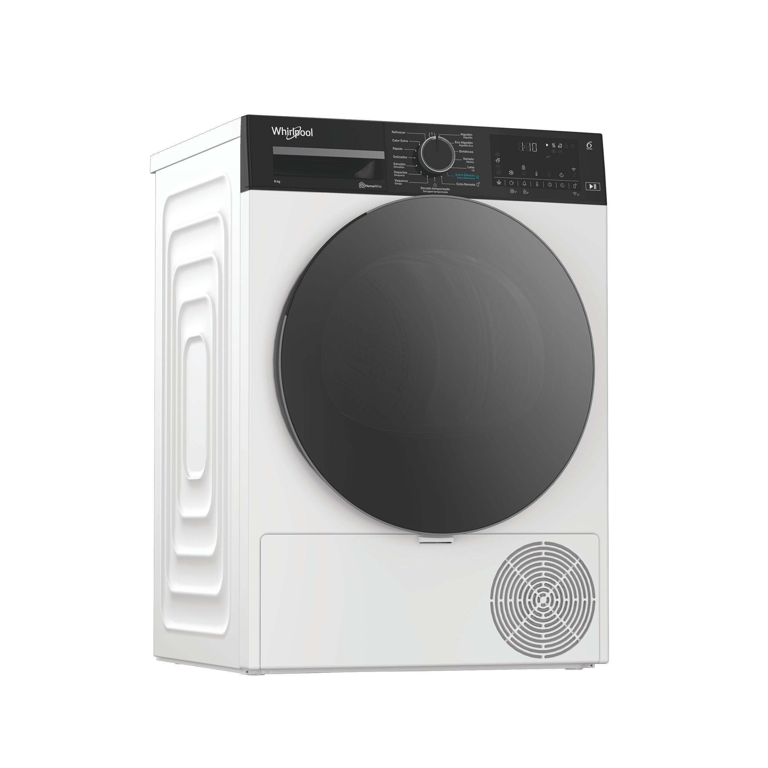 Whirlpool Secadora C WD 84M WBS SPT Blanco Perspective