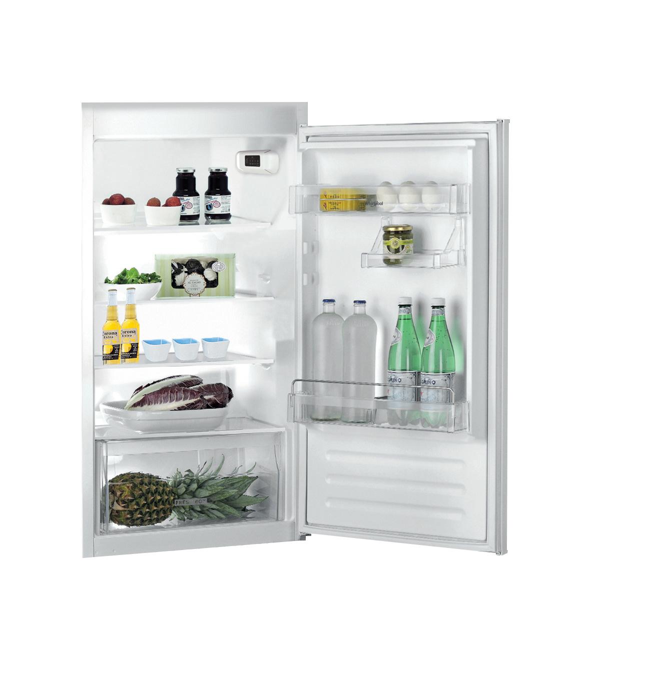 Whirlpool Koelkast Ingebouwd ARG 100712 Staal Perspective open