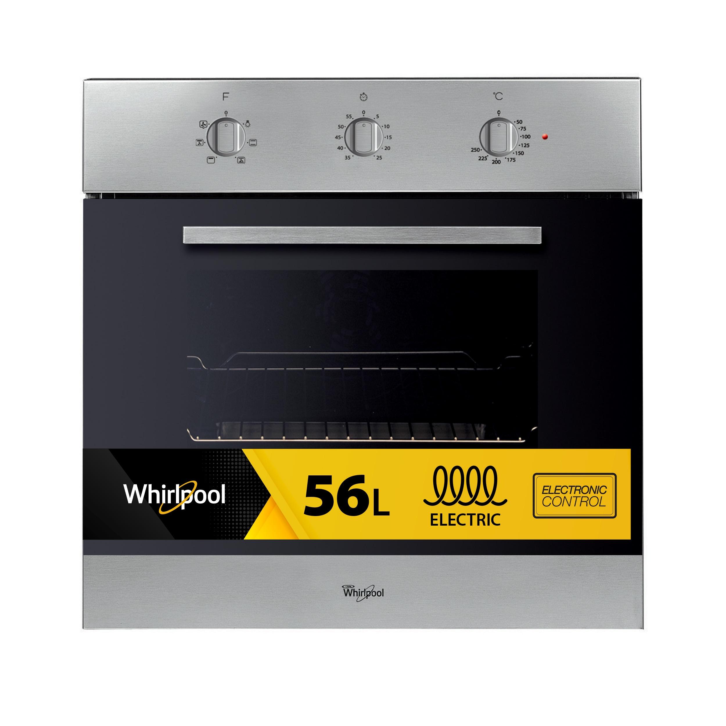 Whirlpool built -in electric oven: inox colour - AKP 444/IX