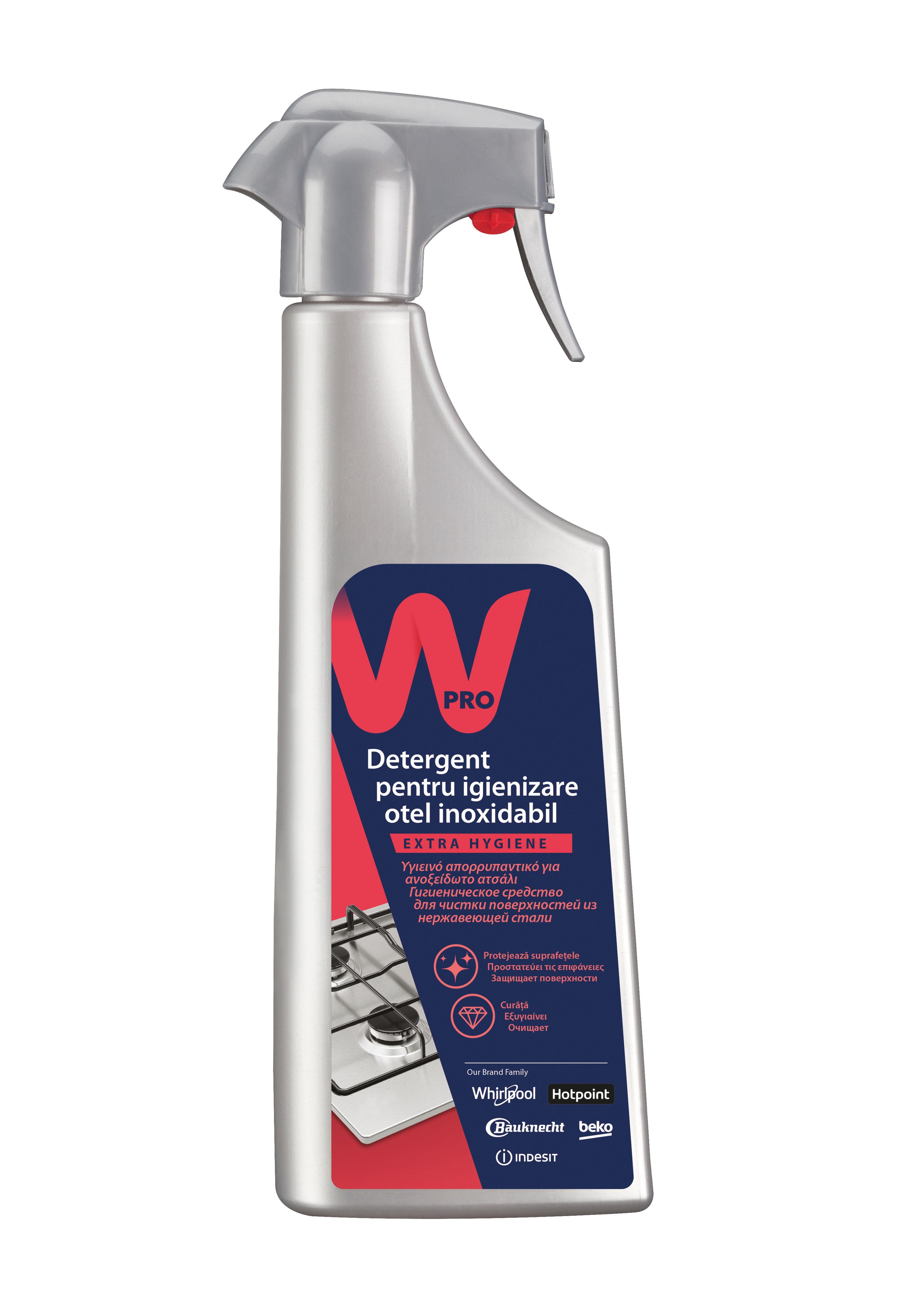 Čisticí sprej na nerez