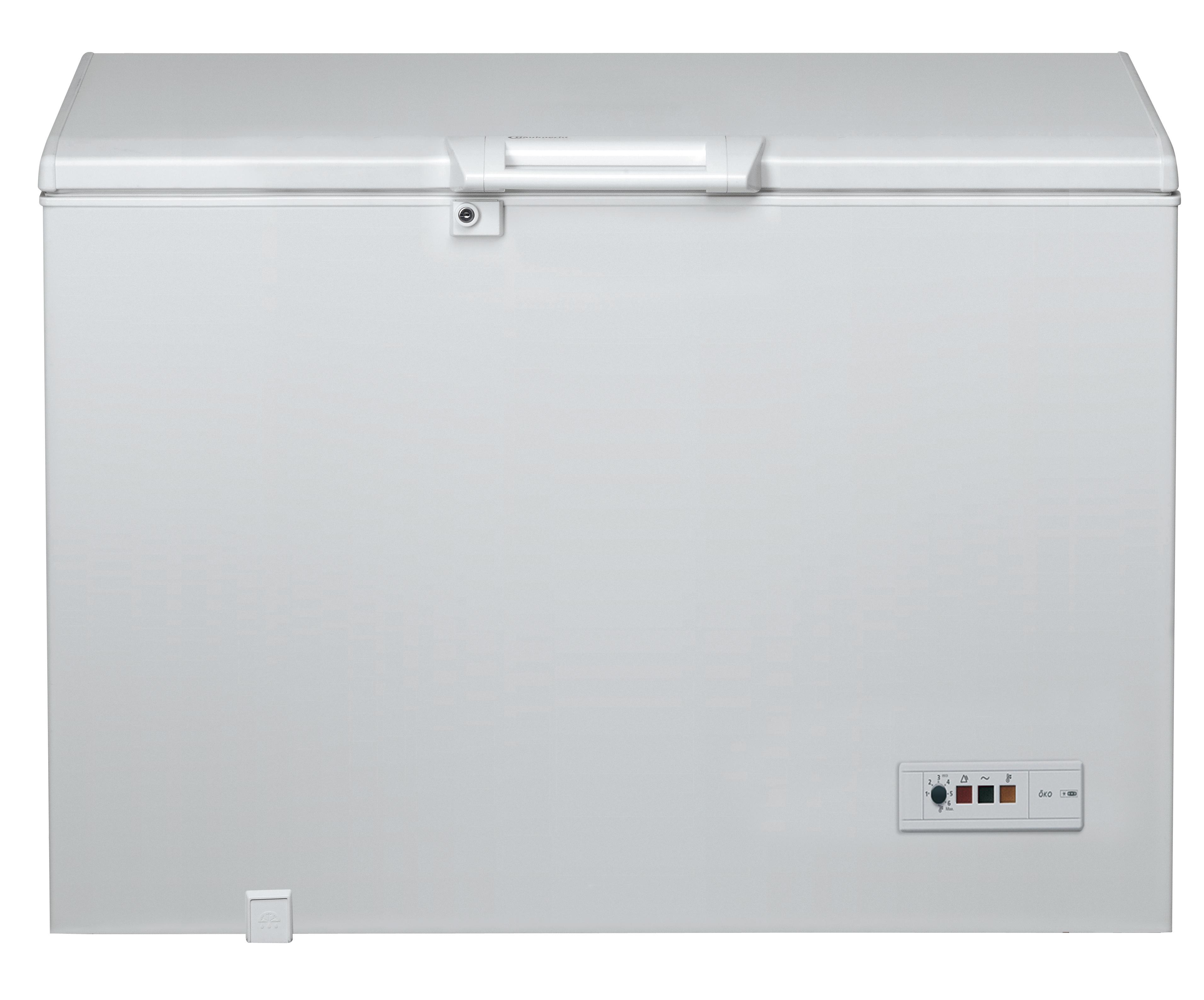 Bauknecht Fryser Fritstående GT 400 A2+ Hvid Frontal