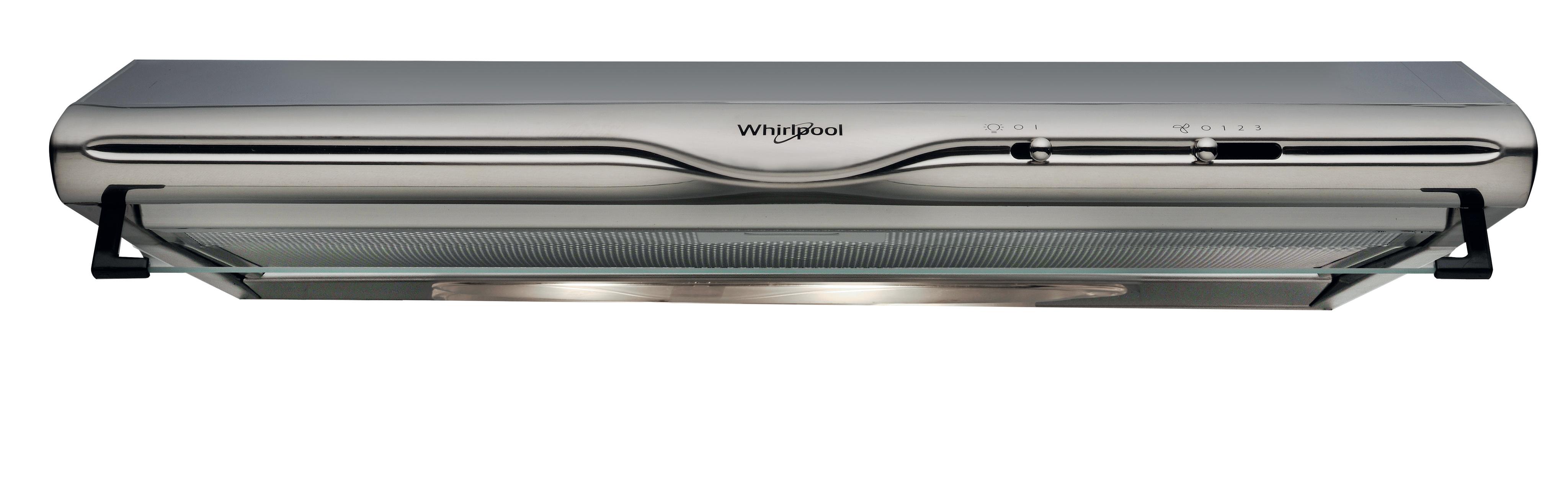 Whirlpool Páraelszívó Beépíthető WCN 65 FLX Inox Wall-mounted Mechanikus Frontal