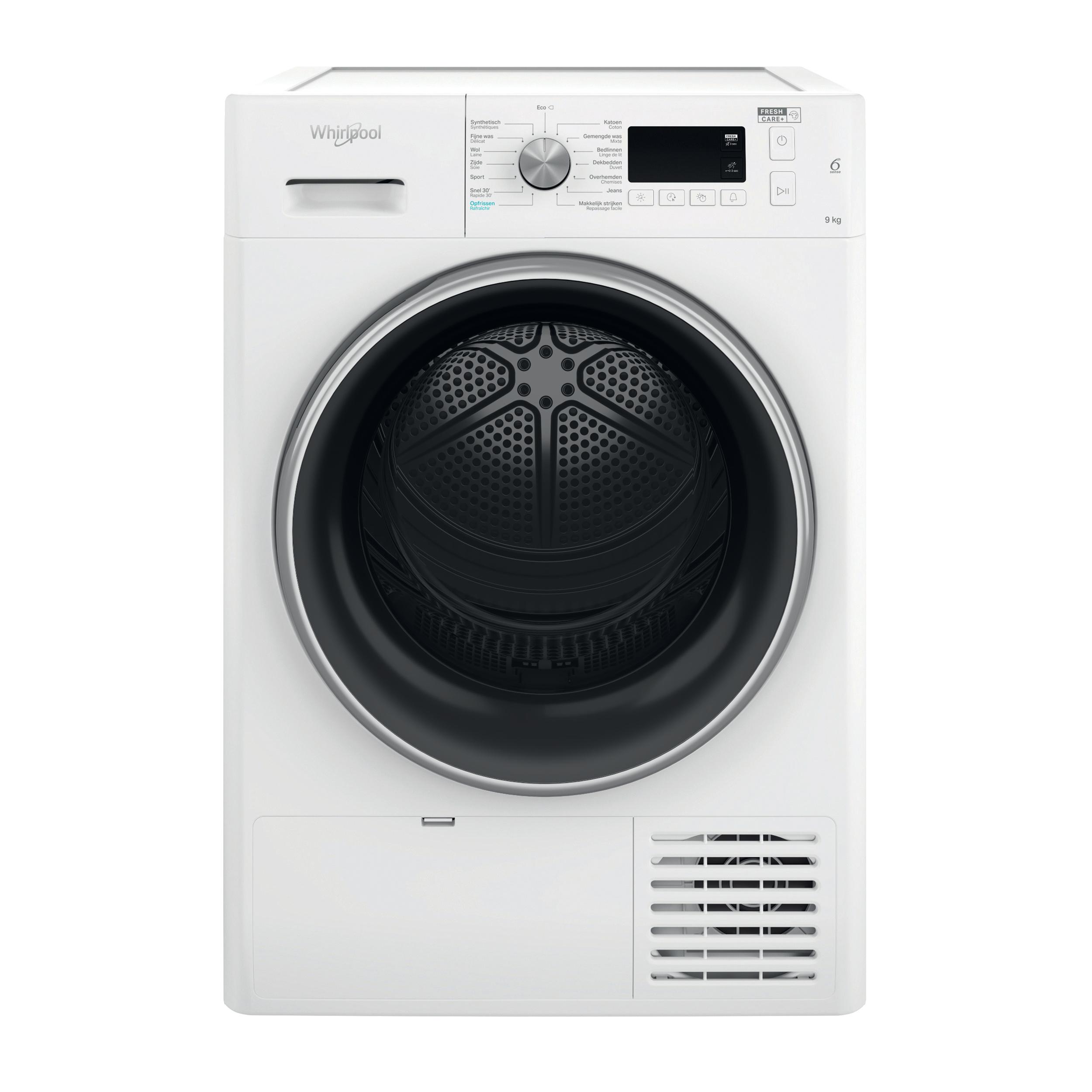 Whirlpool Droogautomaat FFT M11 9X2BS BE R Wit Frontal