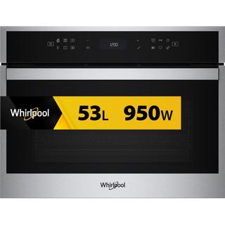 Whirlpool Microondas Encastre WCW6O7HTSX Acero inoxidable Electrónico 53 MW-Combi 950 Frontal