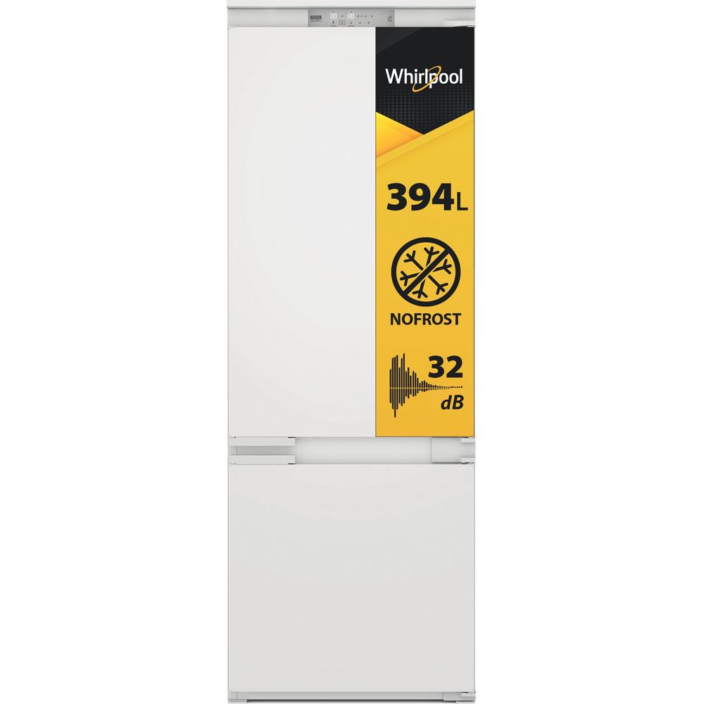 Whirlpool Kombinētais ledusskapis/saldētava Iebūvējams WH SP70 T232 P Balts 2 doors Perspective open