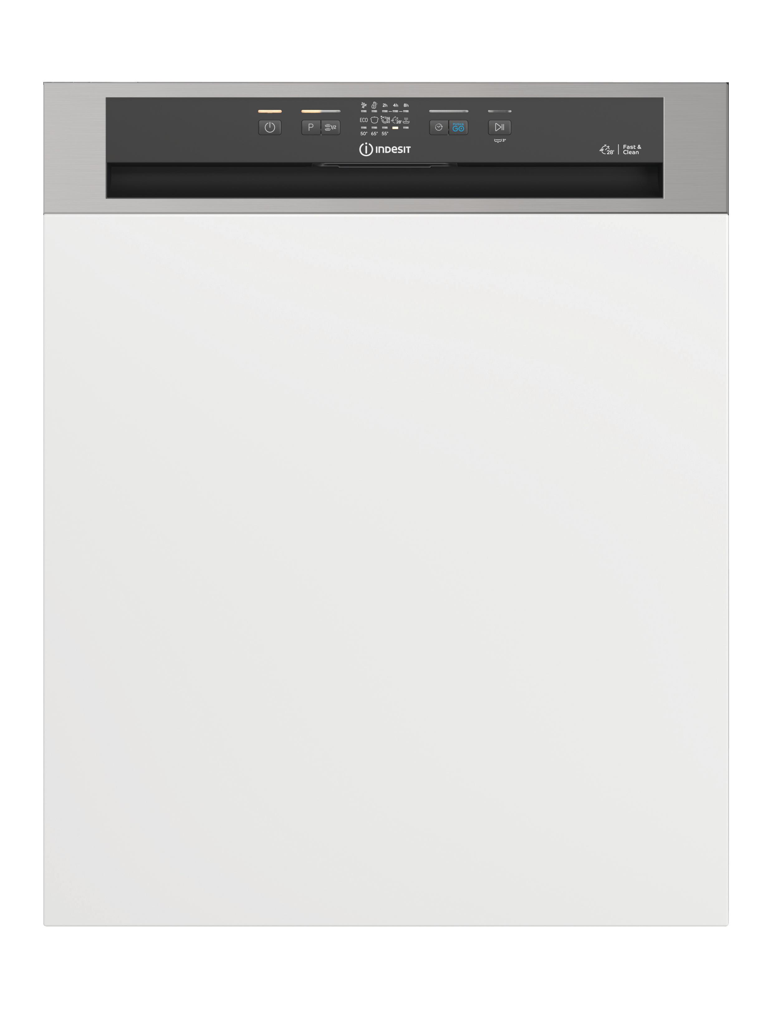 Indesit Umývačka riadu Vstavané I3B L634 X Half-integrated D Frontal