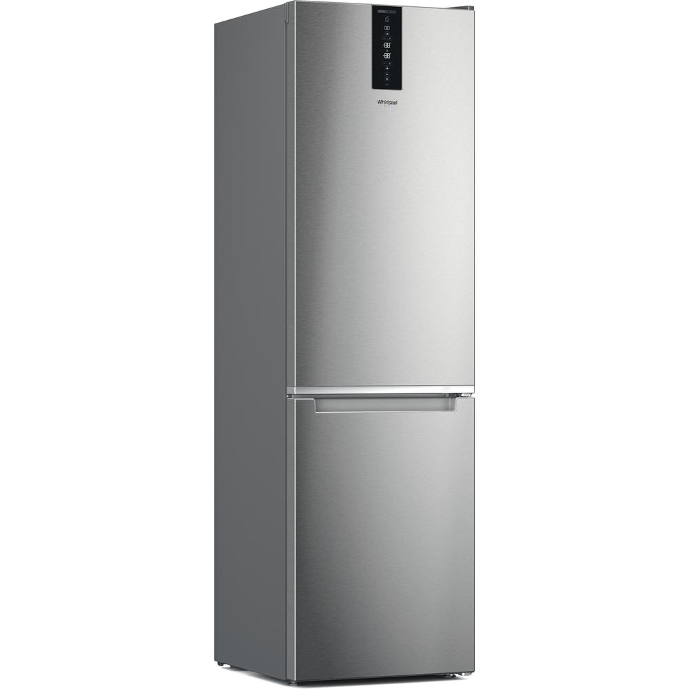 Whirlpool Fridge/freezer combination Samostojni W7X 93T MX Mirror/Inox 2 doors Perspective