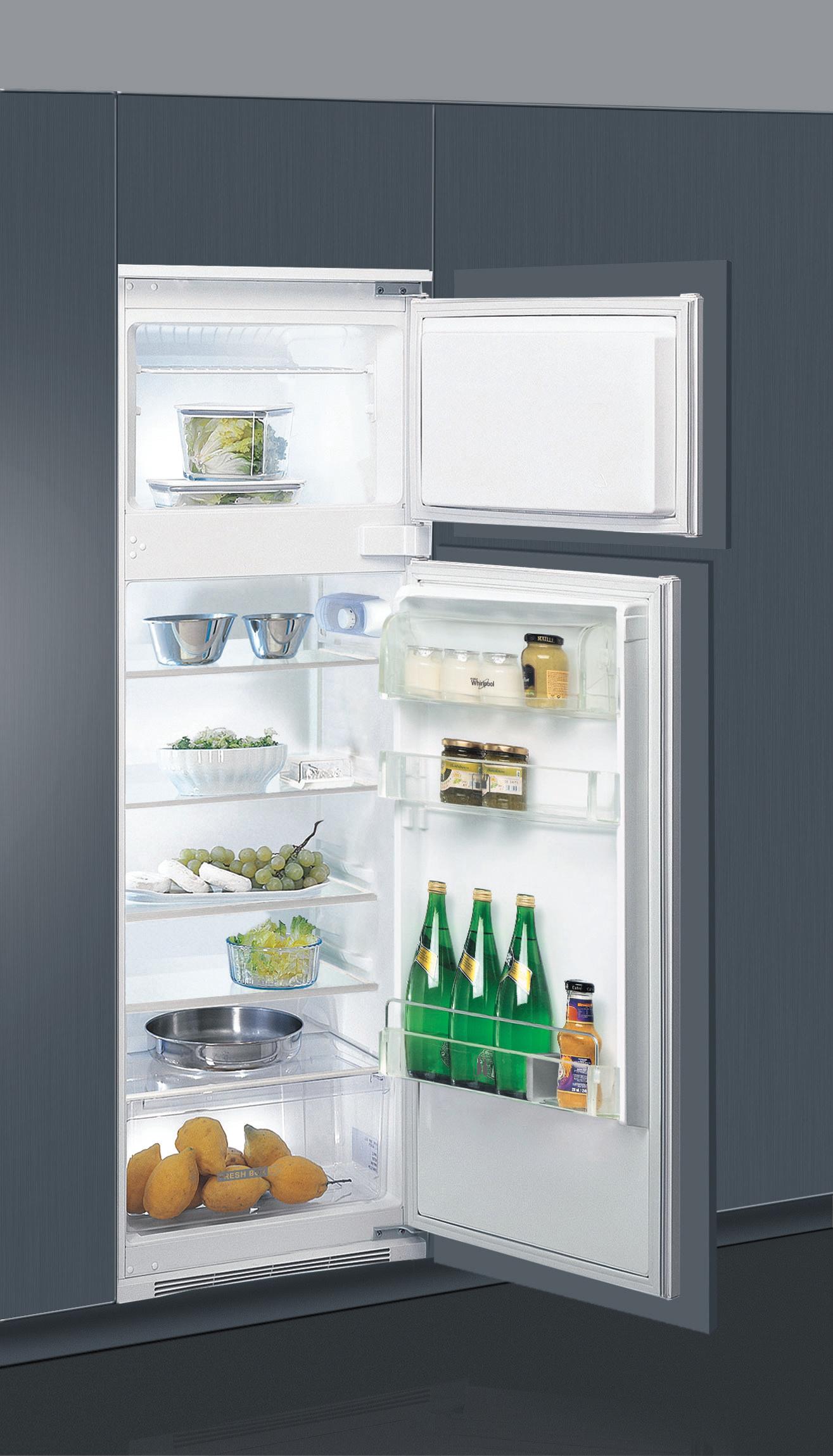 Whirlpool Combinado Encastre ART 364 61 Branco 2 doors Perspective open