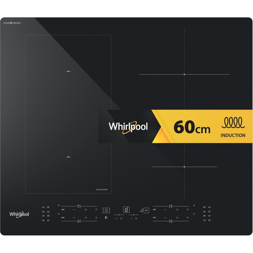 Whirlpool Liesitaso WL B4060 CPNE Musta Induction vitroceramic Frontal