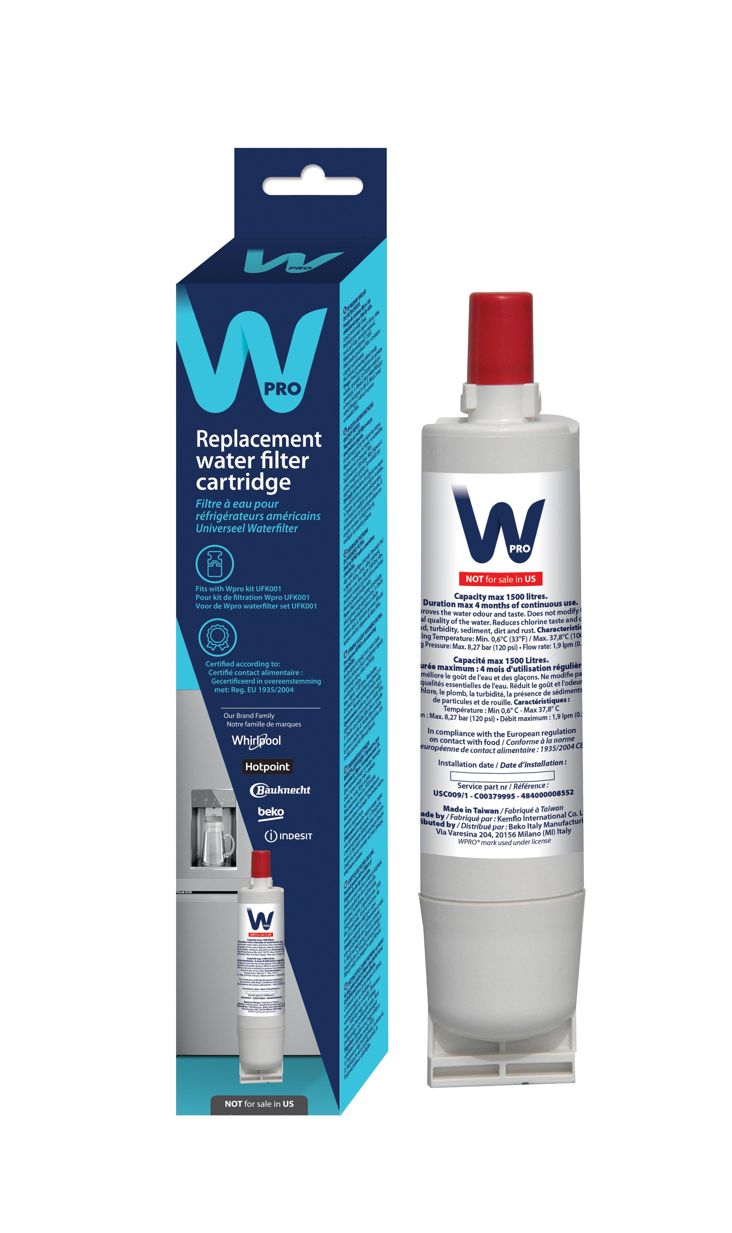 Cartuccia Filtro Acqua Wpro