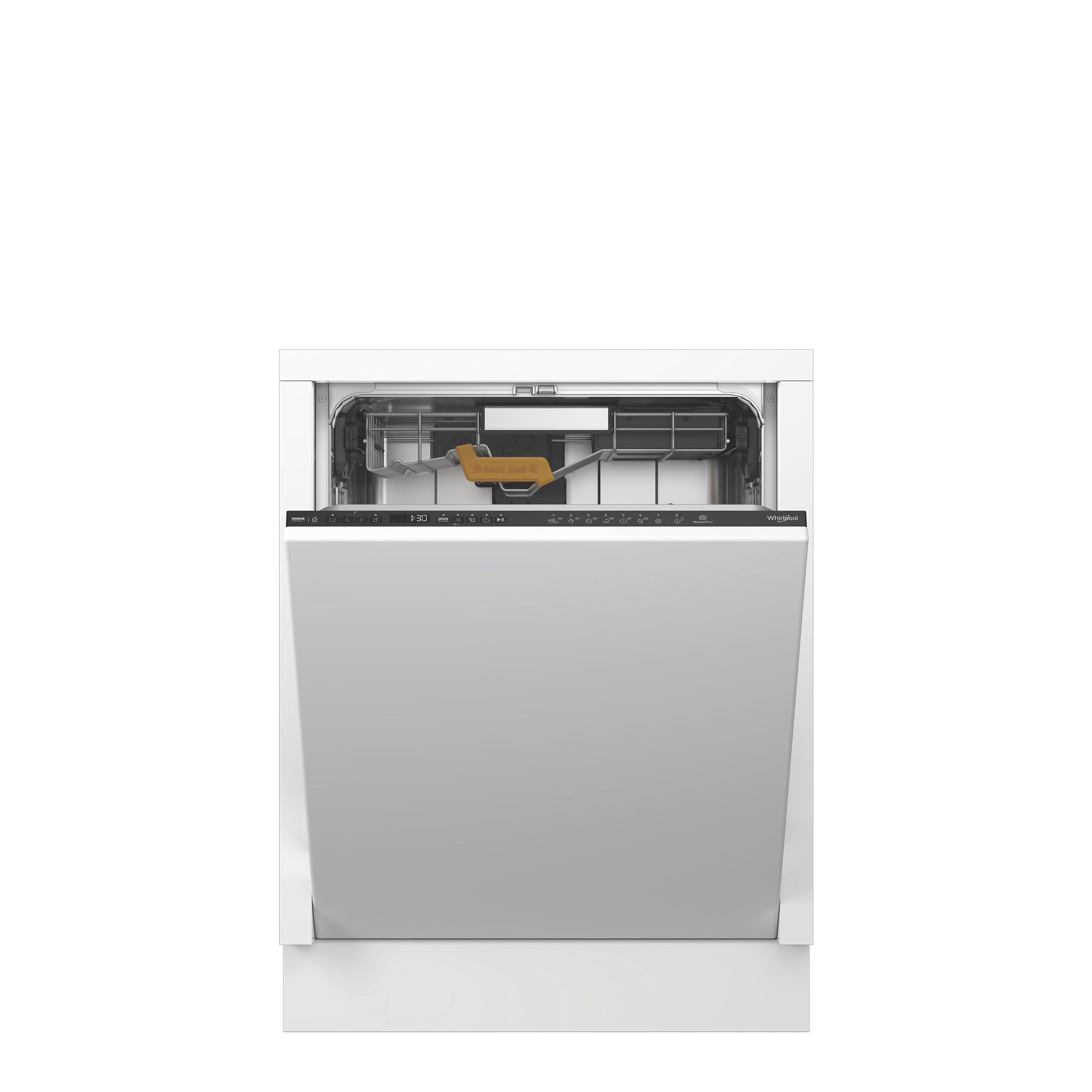 Whirlpool vgradni pomivalni stroj: Črna barva, Standardna širina - WH8IC15B2MPL