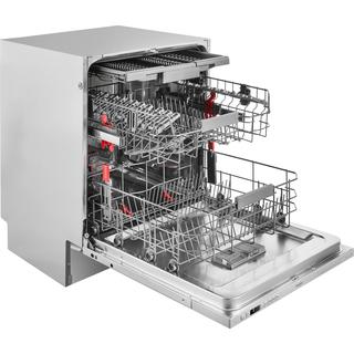 Whirlpool vgradni pomivalni stroj: Srebrna barva, Standardna širina - WIC 3C23 PEF