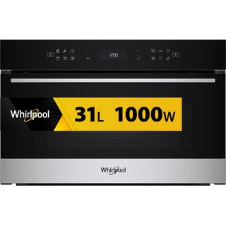 Whirlpool Mikrovlnná rúra Vstavané WMD7O4TX Nerez Elektronické 31 Mikrovlny + Gril 1000 Frontal