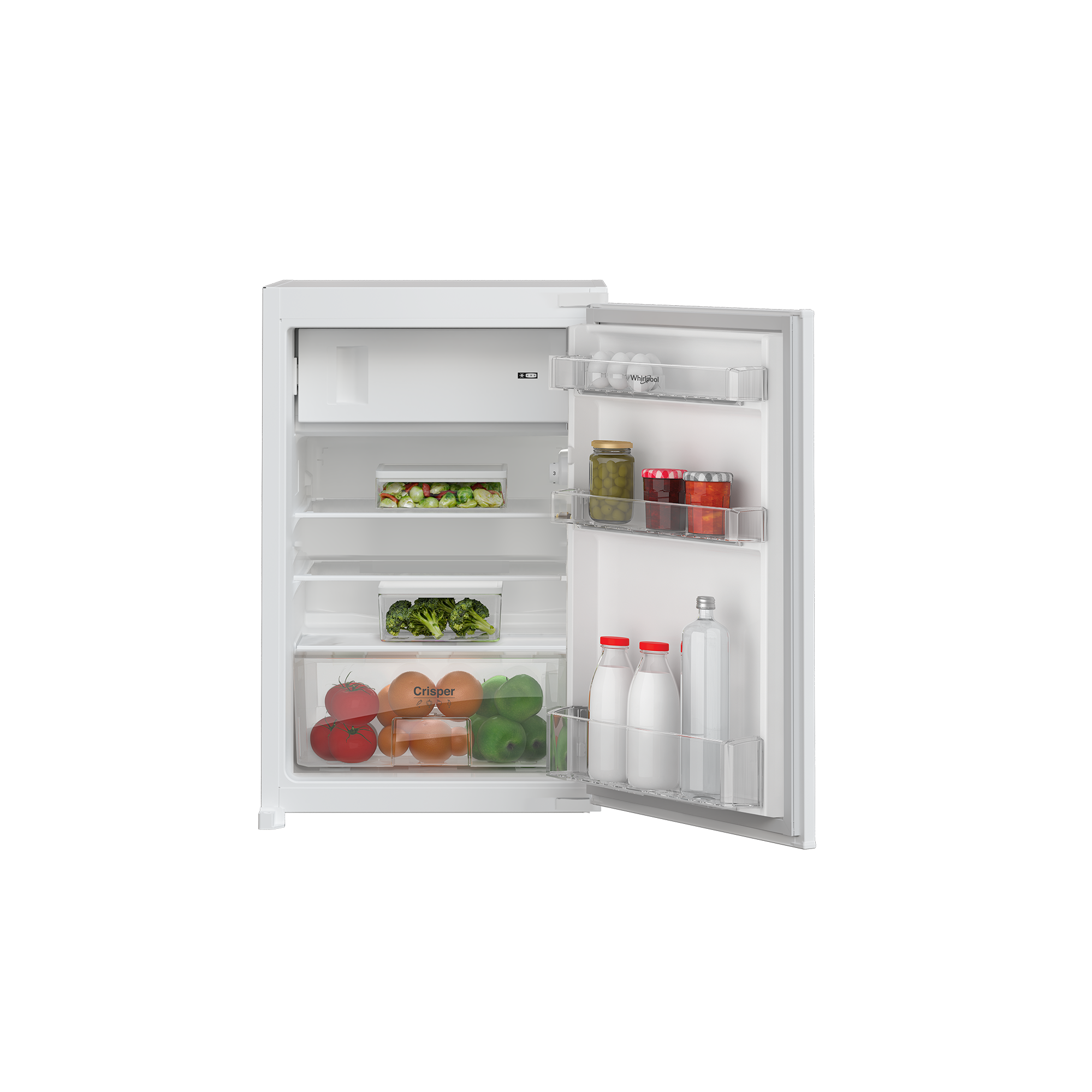 Whirlpool Koelkast Ingebouwd WHSS 2131B4 Wit Frontal open