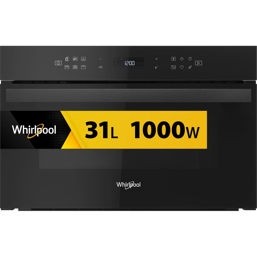 Whirlpool Mikrolaineahi Integreeritav AMW 6440 FB Must Elektrooniline 31 Mikrolained+grill 1000 Frontal