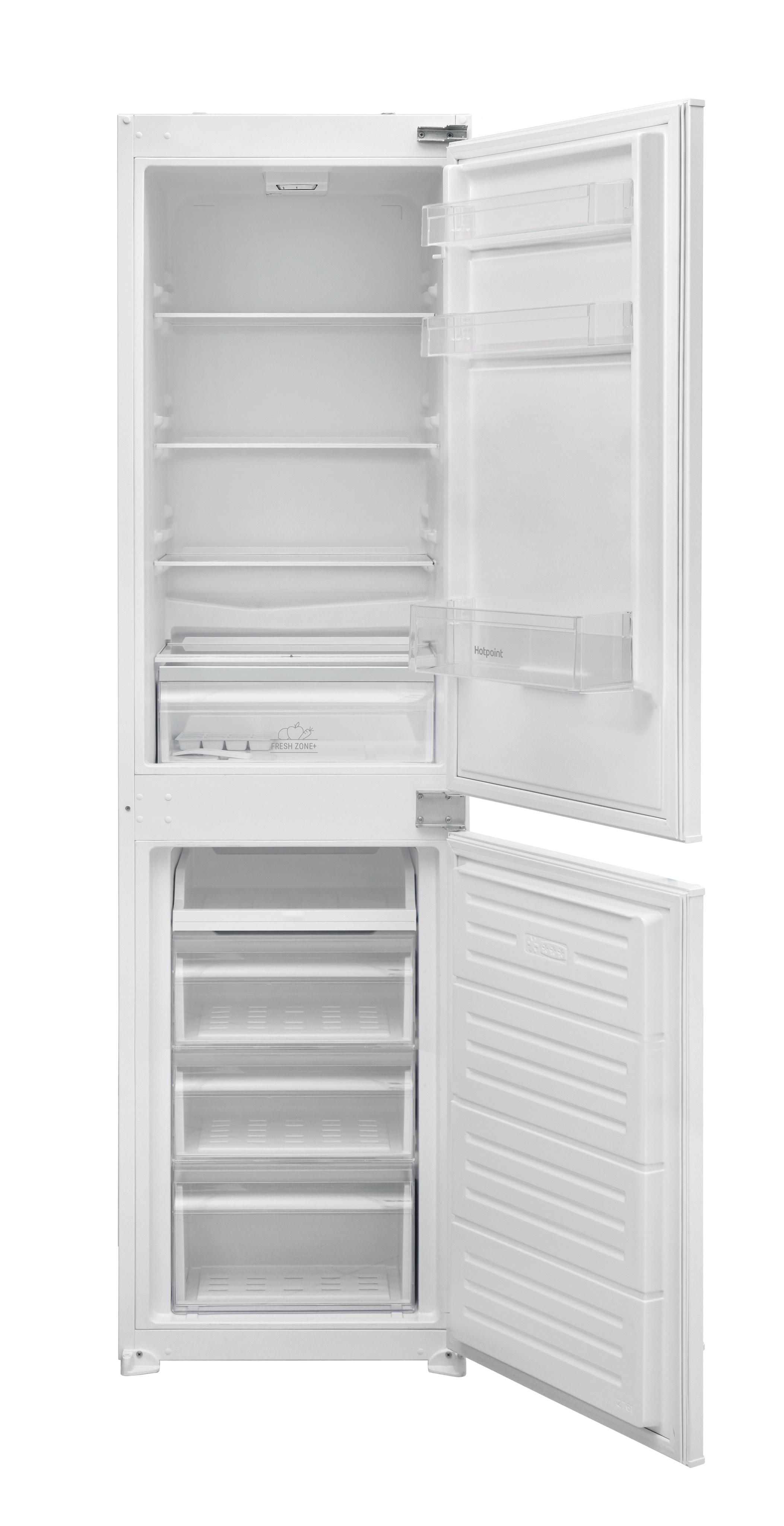 Hotpoint Fridge-Freezer Combination Built-in HMCB 50502 UK White 2 doors Frontal open