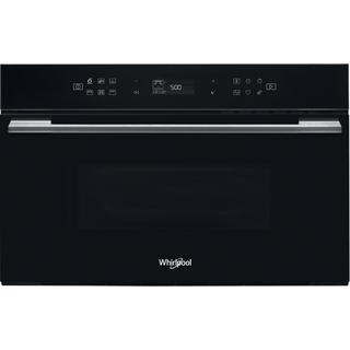 Whirlpool Mikrohullámú sütő Beépíthető W7 MD440 NB Fekete Elektromos 31 Mikrohullám+Grill funkció 1000 Frontal