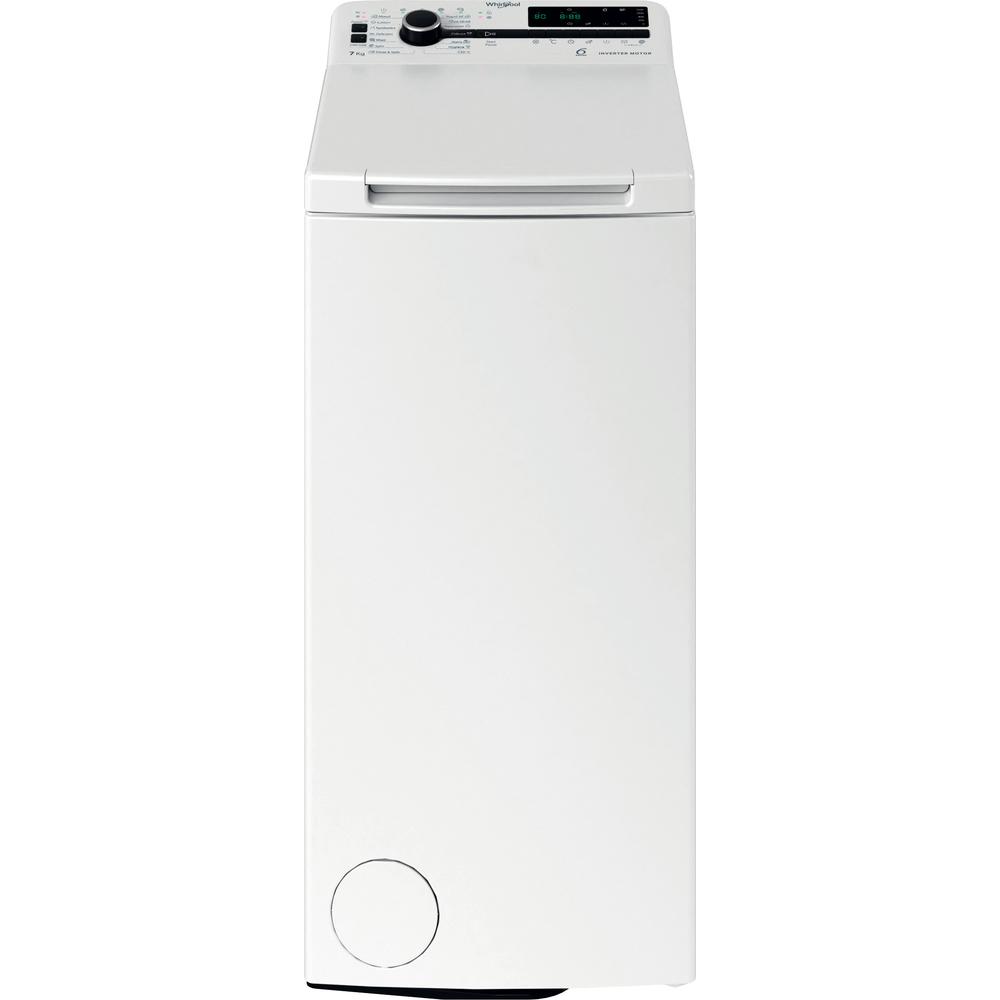 Whirlpool Πλυντήριο ρούχων Ελεύθερο TDLRB 7252BS EU Λευκό Top loader B Frontal