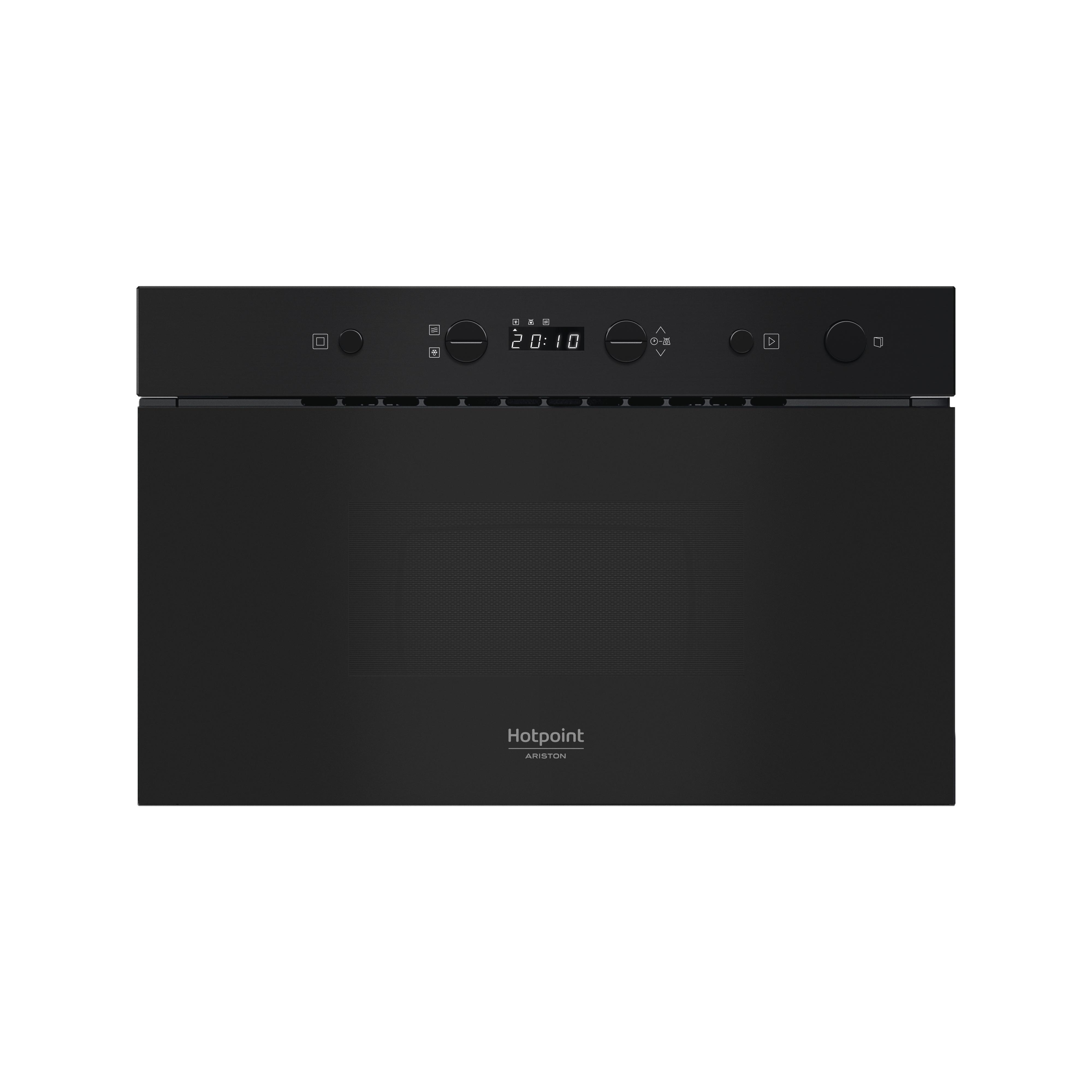 Micro-ondes encastrable Hotpoint : couleur noire
