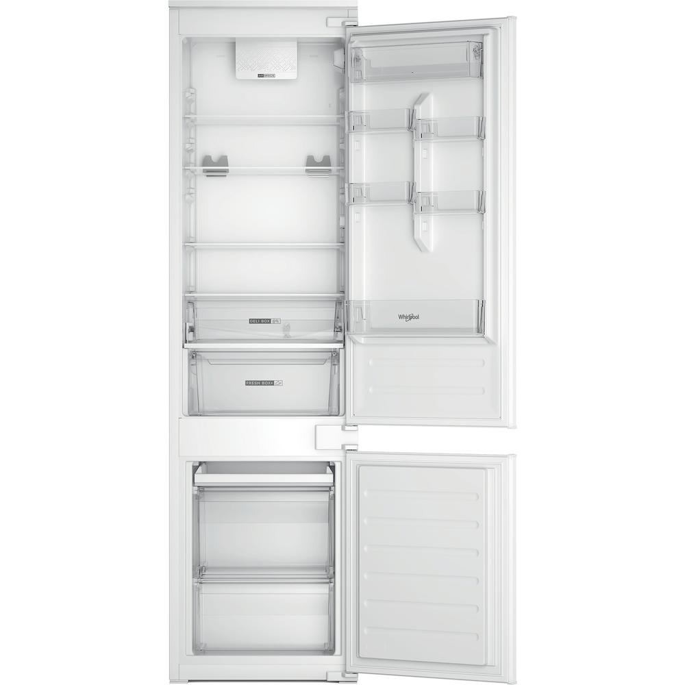 Whirlpool Frižider sa zamrzivačem Ugradni WHC20D031B1 Bela 2 vrata Frontal open